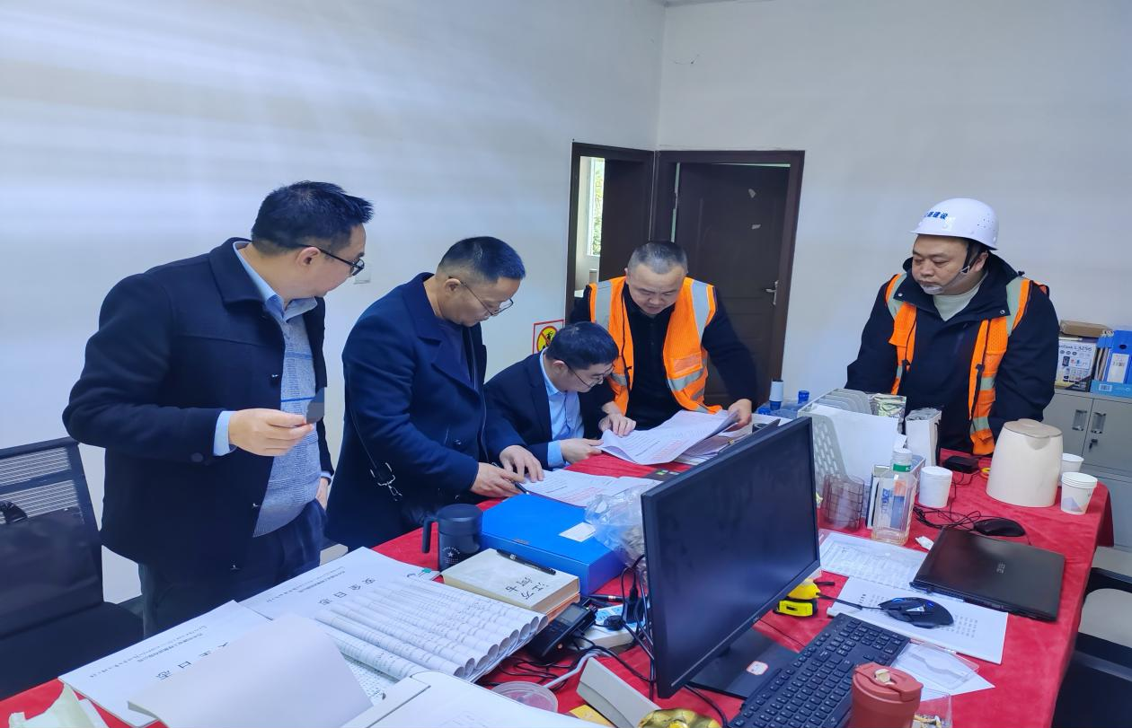 以考促安 筑牢在建项目施工安全防线